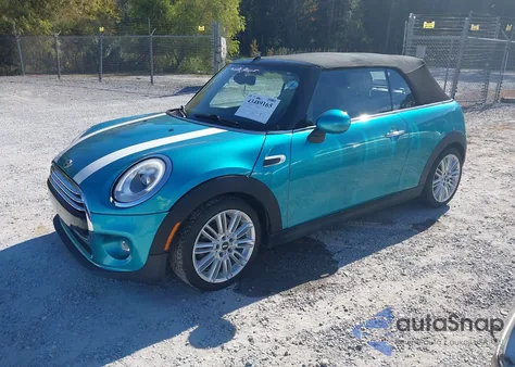 2017 Mini Convertible Cooper z USA, uszkodzony, nr VIN WMWWG5C36H3C99416